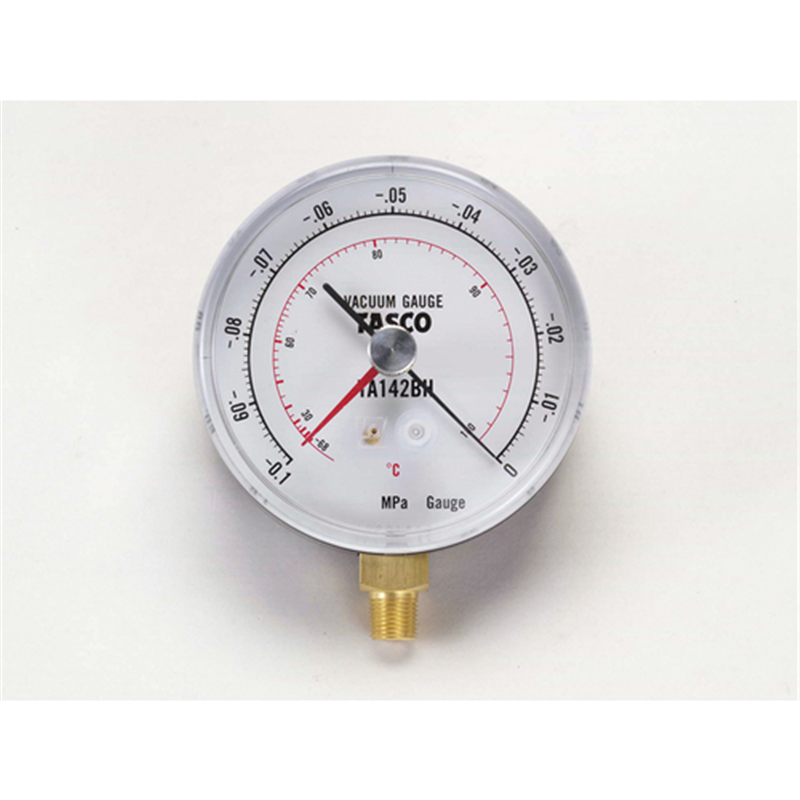 タスコ 真空計 80Φ 1個(ご注文単位1個)【直送品】