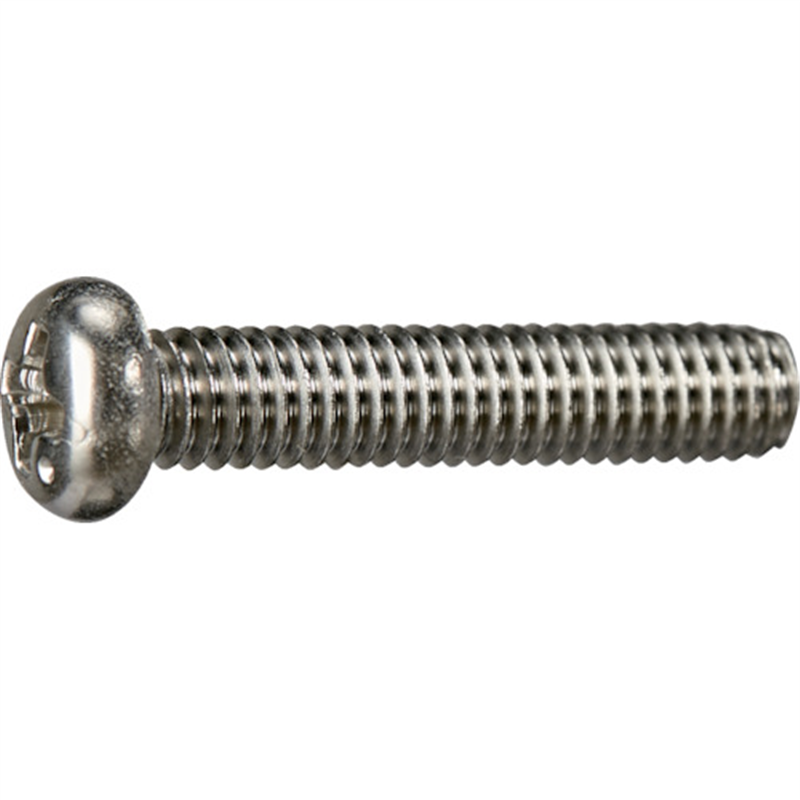 TRUSCO ナベ頭小ねじ ステンレス 全ネジ M2×4 20本入 少量パック 1袋（ご注文単位1袋）【直送品】