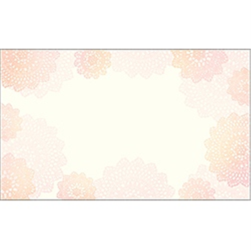 ササガワ 〔インクジェット〕 カード紙 (名刺サイズ×30枚) レース 16-1636 レース 16-1636 161636 1個(ご注文単位1個)【直送品】