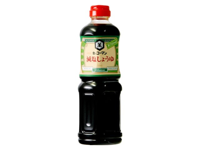 キッコーマン減塩しょうゆ750ml※軽(ご注文単位6個)【直送品】