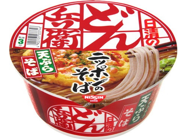 日清食品どん兵衛天ぷらそば東カップ100g※軽(ご注文単位12個)【直送品】