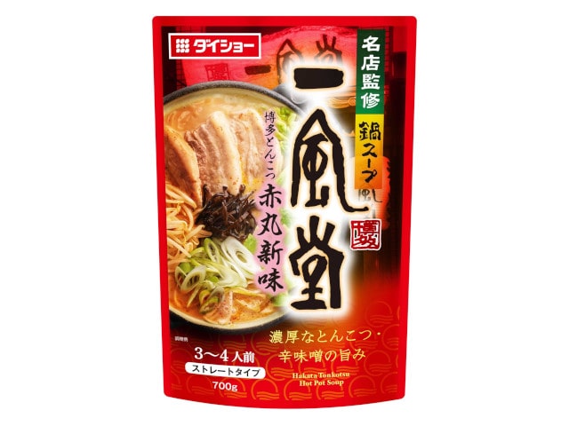 ダイショー名店監修一風堂とんこつ赤丸新700g※軽(ご注文単位10個)【直送品】