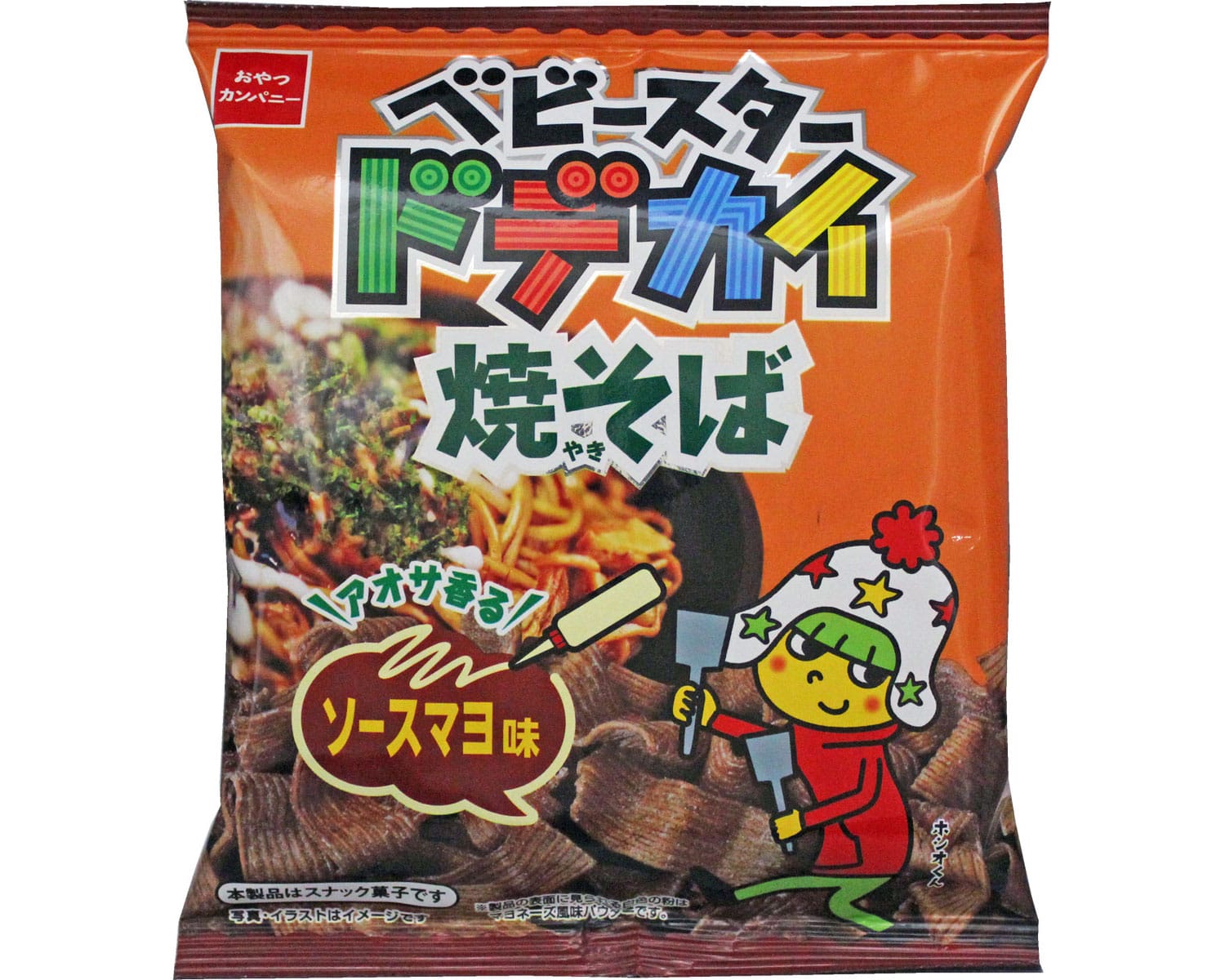 おやつカンパニーベビースタードデカイ焼そばソース※軽(ご注文単位12個)【直送品】