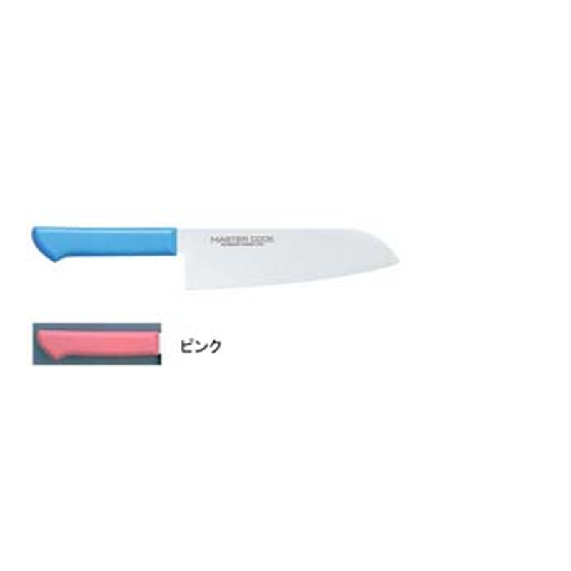 マスターコック抗菌カラー庖丁 万能庖丁 MCBK-175 ピンク 1箱(ご注文単位1箱)【直送品】