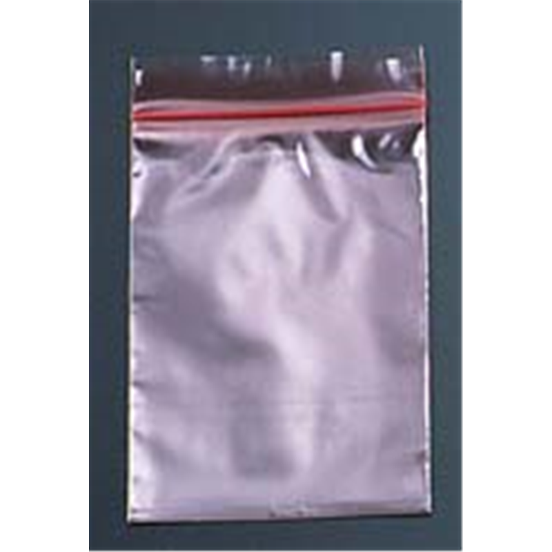 ユニパック　カラー半透明 I-4赤（100枚入） 1袋（ご注文単位1袋）【直送品】