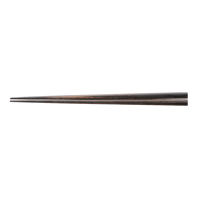天然強化箸 滑り止め仕様(10膳入) 21cm 墨味 1箱(ご注文単位1箱)【直送品】