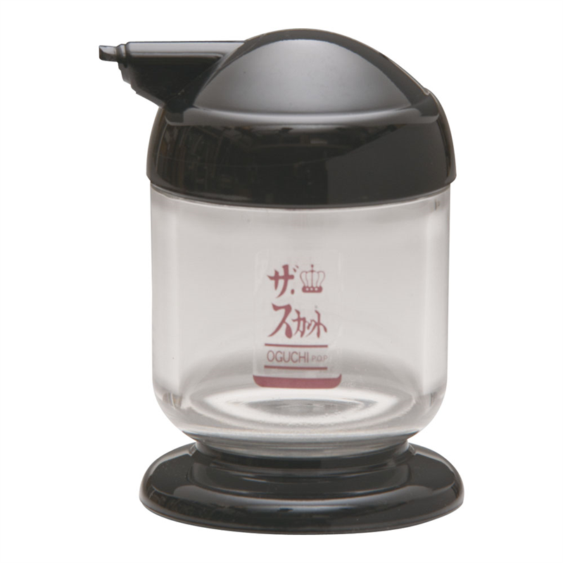 ザ・スカット スパイスシリーズ2 オリーブ油さし(ミニ) 黒 1箱(ご注文単位1箱)【直送品】