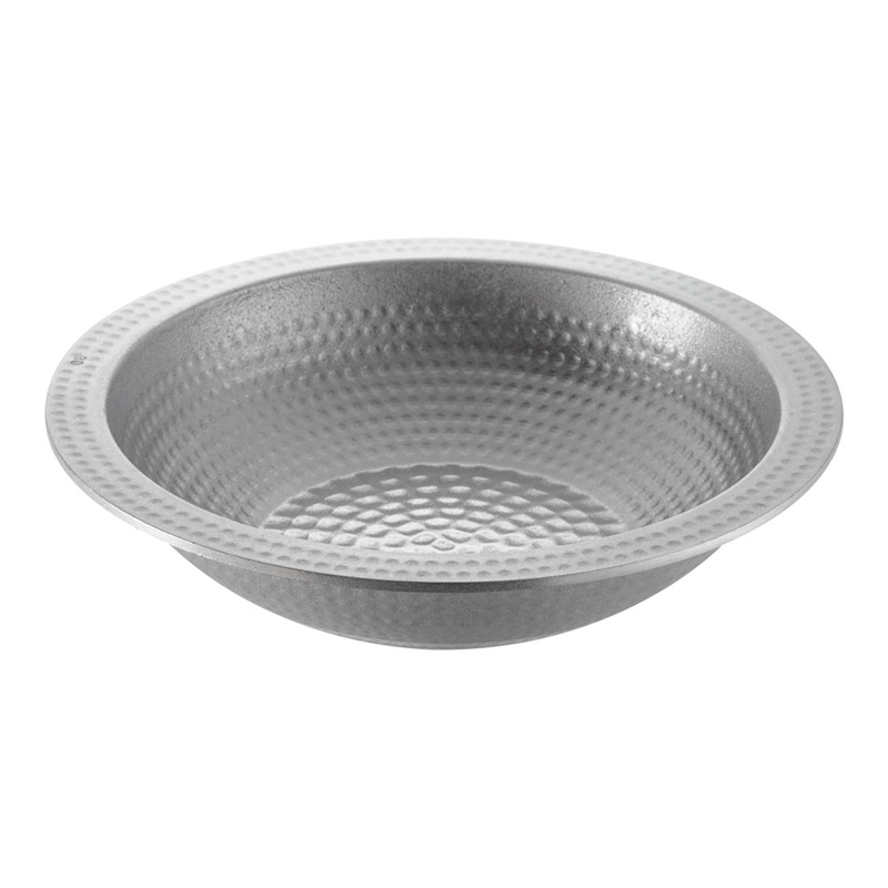 アルミ電磁用うどんすき(白仕上げ) 30cm 1袋(ご注文単位1袋)【直送品】