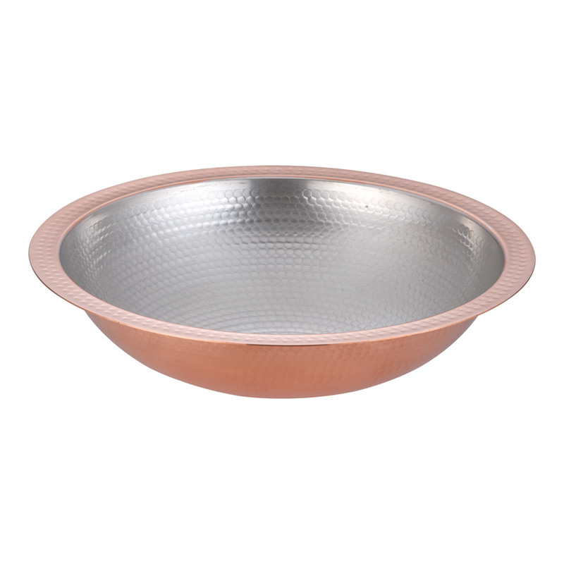 SA 銅 うどんすき鍋(槌目入) 36cm 1袋(ご注文単位1袋)【直送品】