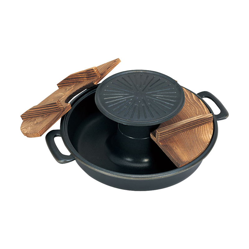五進 アルミ 焼きしゃぶ鍋 1箱(ご注文単位1箱)【直送品】