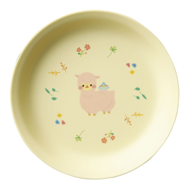 メラミン食器　アルパカーナ　イエロー 主菜浅皿　MC-34-ALY 1個（ご注文単位1個）【直送品】