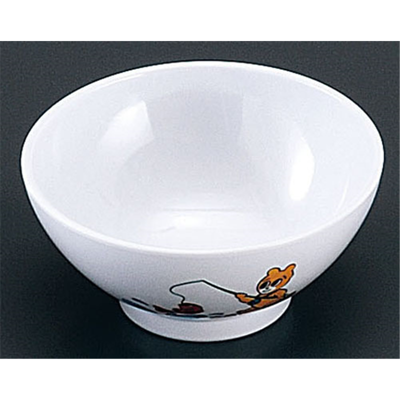 メラミンお子様食器「コロちゃん」 KF-5　　　　　　　　　飯椀 1袋（ご注文単位1袋）【直送品】
