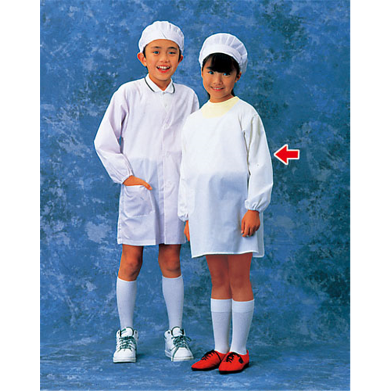 学童給食衣（ホワイト）SKV361 4号 1袋（ご注文単位1袋）【直送品】