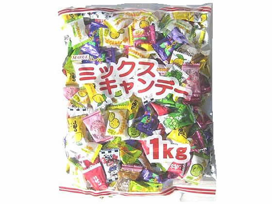 マルエ製菓 ミックスキャンデー 1Kg 1袋※軽(ご注文単位1袋)【直送品】
