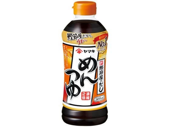 ヤマキ めんつゆ 500ml 1本※軽（ご注文単位1本)【直送品】