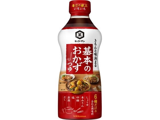 キッコーマン 基本のおかずつゆ 500mL 1個※軽（ご注文単位1個）【直送品】