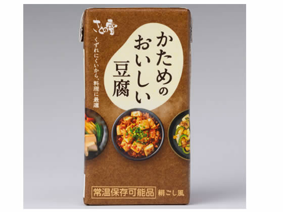 さとの雪食品 かためのおいしい豆腐 300g 1個※軽（ご注文単位1個）【直送品】