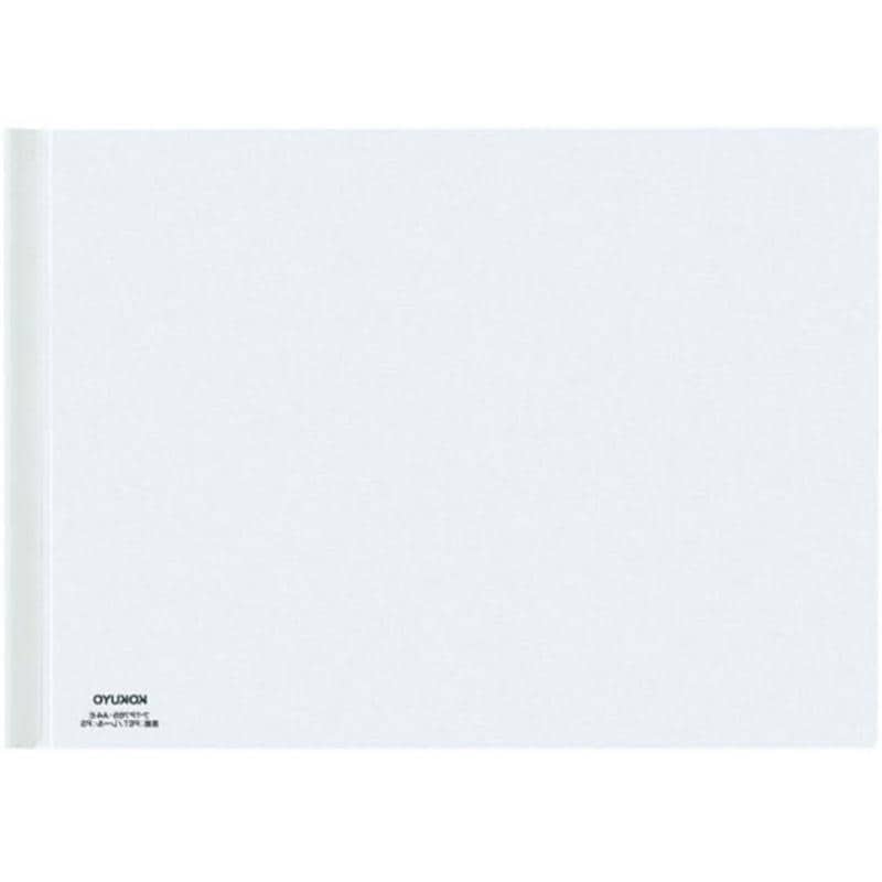 コクヨ レールクリヤーホルダー A4ヨコ 20枚収容 白 フ-TP765NW 1冊（ご注文単位1冊)【直送品】