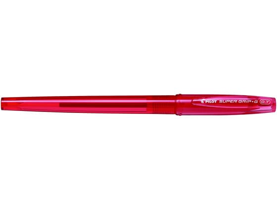 パイロット スーパーグリップG 0.7mm 細字 赤 BSGC-10F-RR 1本(ご注文単位1本)【直送品】