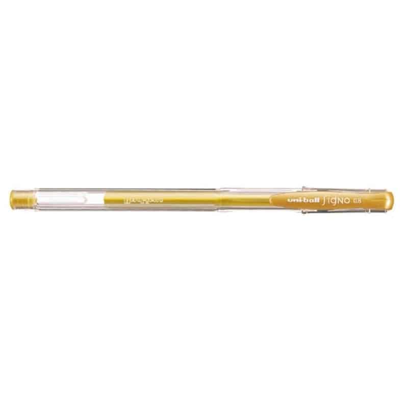 三菱鉛筆 ユニボールシグノ スタンダード 0.8mm 金 UM100.25 1本(ご注文単位1本)【直送品】