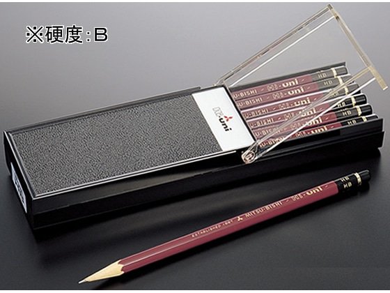三菱鉛筆 ハイユニ B 12本入 HUB 1打(ご注文単位1打)【直送品】