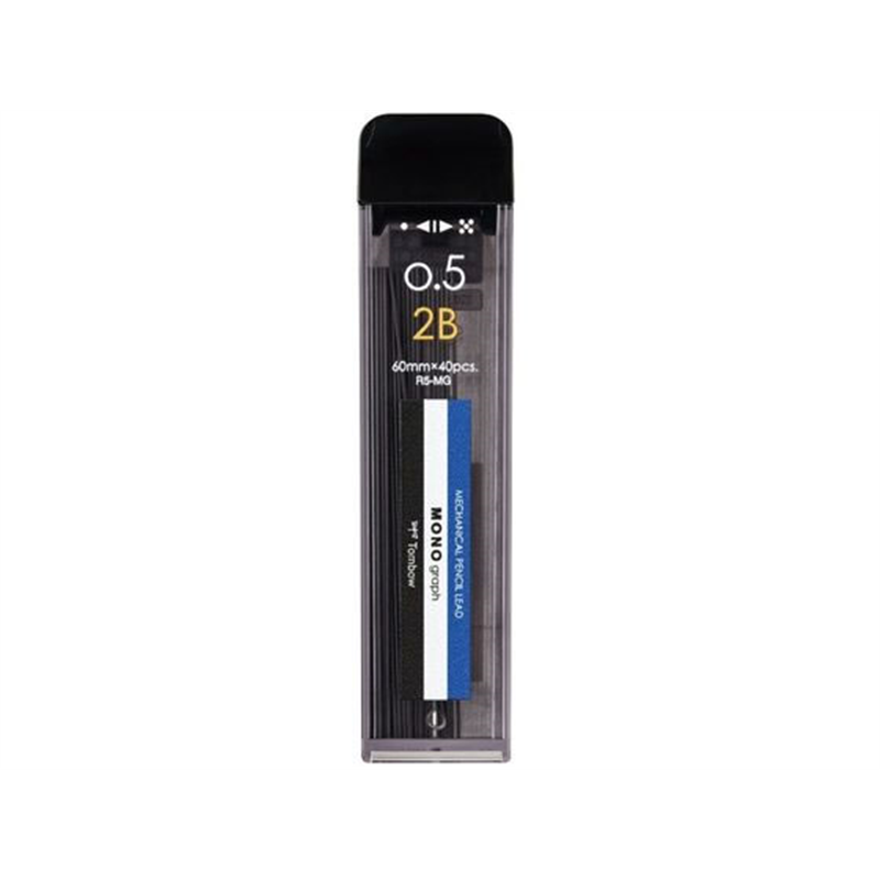 トンボ鉛筆 モノグラフMG 0.5mm 2B モノカラー R5-MG2B01 1個（ご注文単位1個)【直送品】