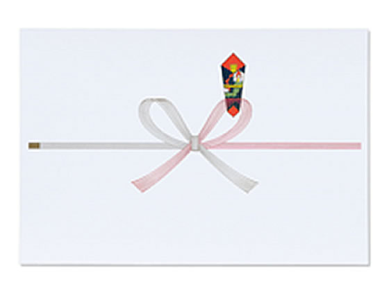 マルアイ のし紙 蝶結び B6 100枚入 ノイ-N1B6 1袋(ご注文単位1袋)【直送品】