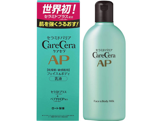 ロート製薬 ケアセラ APフェイス&ボディ 乳液 200ml 1個（ご注文単位1個)【直送品】