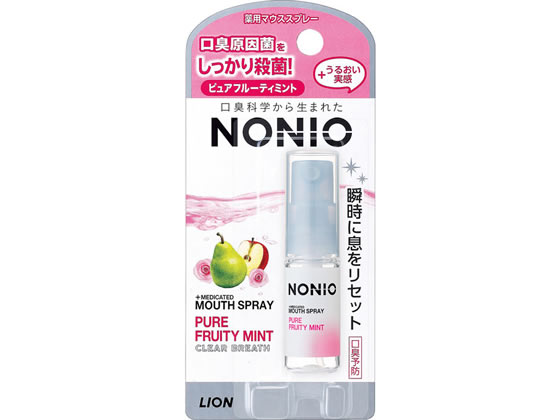 ライオン NONIO マウススプレー ピュアフルーティミント 5ml 1本（ご注文単位1本)【直送品】