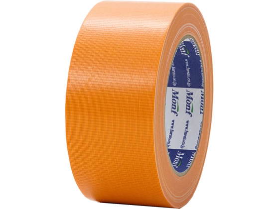 古藤工業 カラー布テープ 幅50mm×長さ25m オレンジ NO890オレ 1巻(ご注文単位1巻)【直送品】