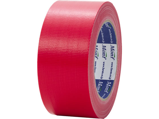 古藤工業 カラー布テープ 幅50mm×長さ25m 赤 1巻 NO890アカ 1巻(ご注文単位1巻)【直送品】