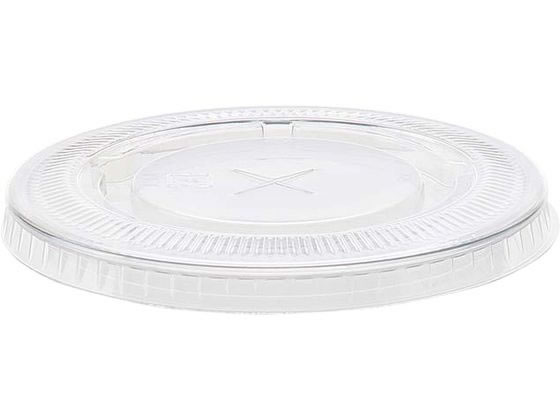 サンナップ PETクリアーカップ用フタ 100個入 CL92-100F 1袋(ご注文単位1袋)【直送品】