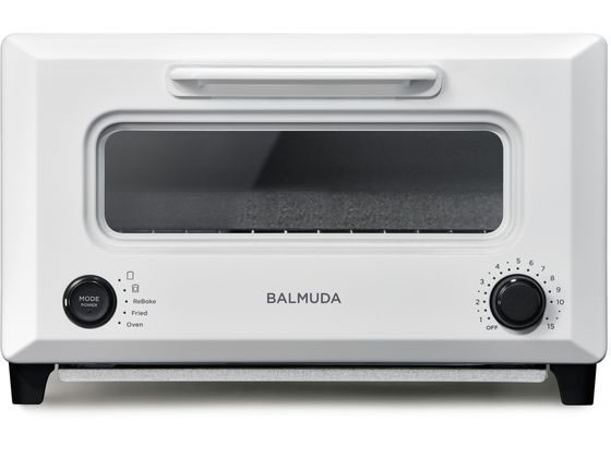 BARMUDA オーブントースター ReBaker ホワイト KTT01JP-WH 1台（ご注文単位1台）【直送品】