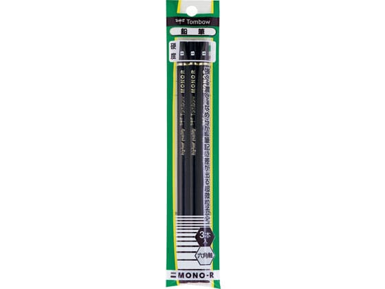 トンボ鉛筆 鉛筆モノR B 3本 ASA-365 1パック(ご注文単位1パック)【直送品】