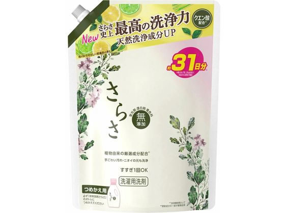 P&Gジャパン さらさ 洗剤ジェル つめかえ超特大 760g 1個（ご注文単位1個）【直送品】