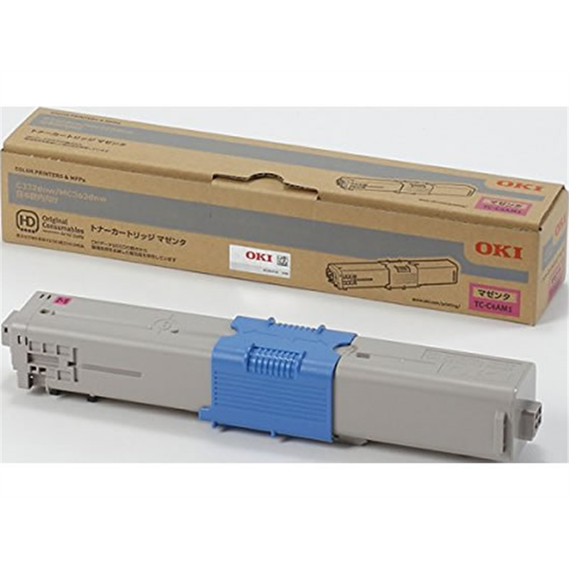 OKI トナーカートリッジ マゼンタ TC-C4AM1 1個（ご注文単位1個）【直送品】