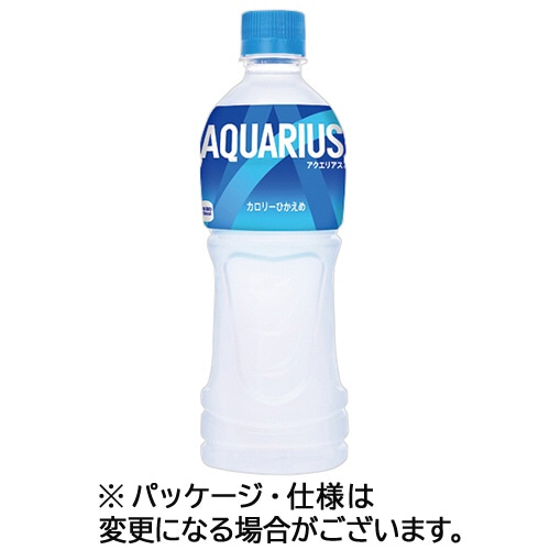 コカ・コーラ アクエリアス 500ml ペットボトル 24本/箱 ※軽(ご注文単位1箱)【直送品】