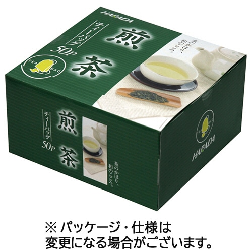 ハラダ製茶 徳用煎茶ティーバッグ 50個/箱 ※軽(ご注文単位1箱)【直送品】