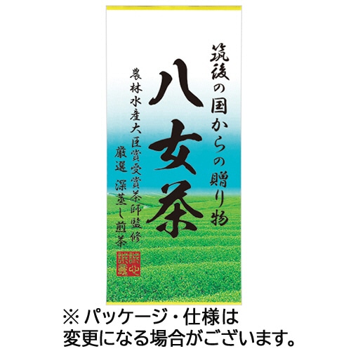 三ツ木園 筑後の国からの贈り物 八女茶 200g 3袋/セット ※軽(ご注文単位1セット)【直送品】