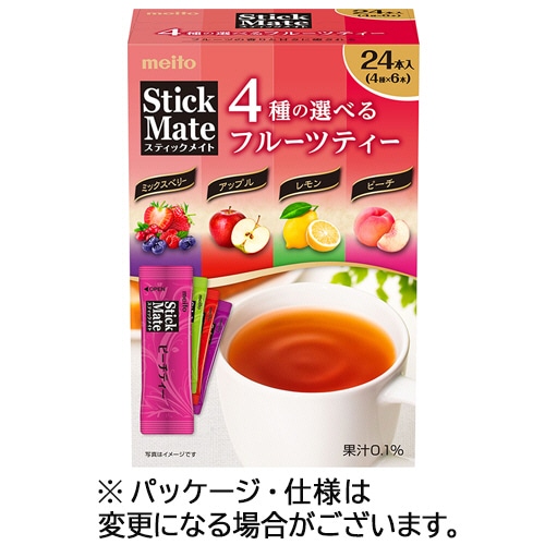 名糖　スティックメイト　フルーツティーアソート　1セット（72本：24本×3箱）（ご注文単位1セット）【直送品】