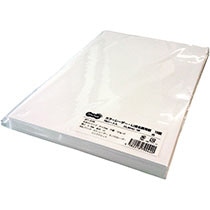 TANOSEE カラーレーザー・IJ用名刺用紙 10面 白 厚口 100枚/冊(ご注文単位1冊)【直送品】
