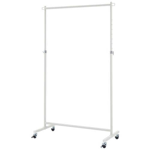 YAMAZEN 頑丈ハンガー シングル スモークホワイト DDSH-S(SMW) 1台(ご注文単位1台)【直送品】