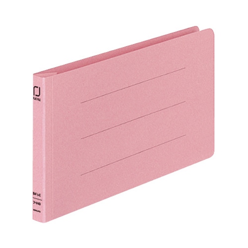 コクヨ 統一伝票用フラットファイル B4 1/3ヨコ 150枚収容 背幅18mm ピンク フ-V49P 10冊/袋(ご注文単位1袋)【直送品】