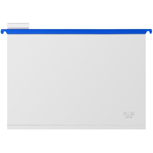 プラス P.P.ハンガーフォルダー B4 ブルー PHF-B4 10冊/セット(ご注文単位1セット)【直送品】