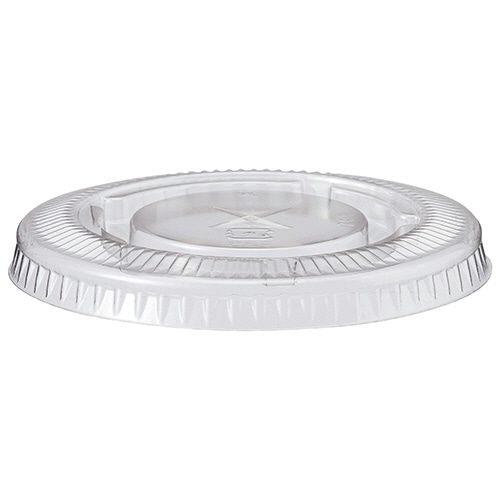 TANOSEE PETカップ フタ 270ml用 100枚/袋(ご注文単位1袋)【直送品】