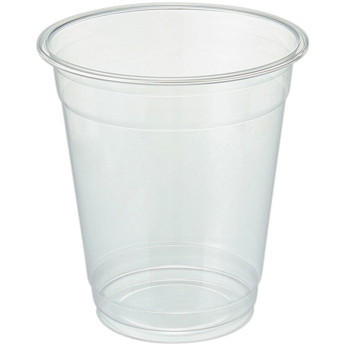 TANOSEE リサイクルPETカップ 96mm口径 420ml 50個/袋（ご注文単位1袋）【直送品】