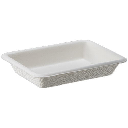 アヅミ産業 紙製小皿 白 8E18-21 100枚/袋(ご注文単位1袋)【直送品】