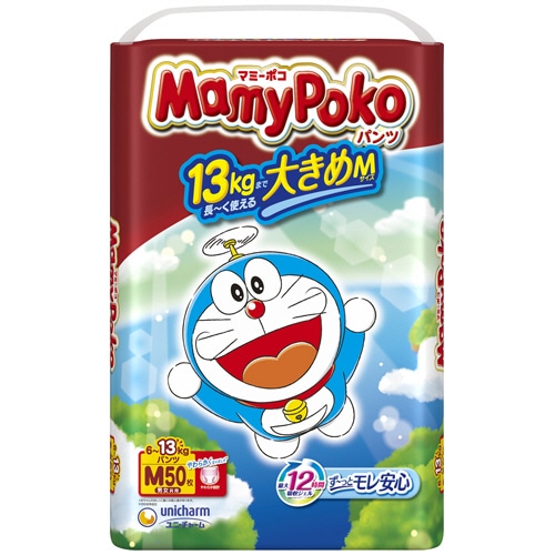 ユニ・チャーム マミーポコパンツ ドラえもん M 150枚/箱(ご注文単位1箱)【直送品】