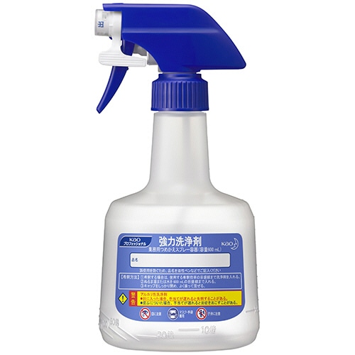 花王 強力洗浄剤 業務用つめかえスプレー容器 ロック付き 600ml 1個(ご注文単位1個)【直送品】