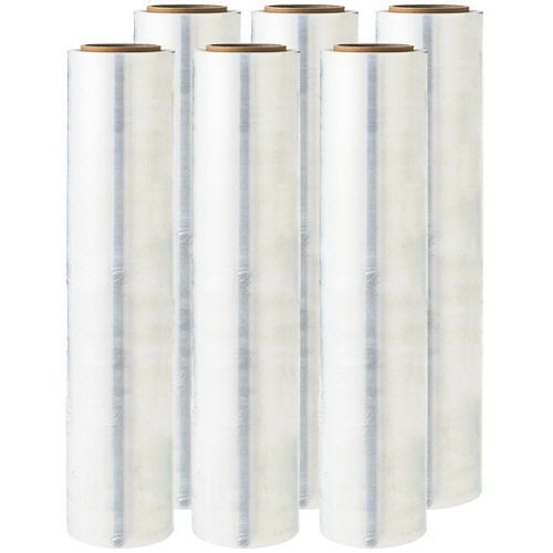 クラフトマン ストレッチフィルム 15μ 500mm×300m CF-SF3 6巻/箱（ご注文単位1箱）【直送品】